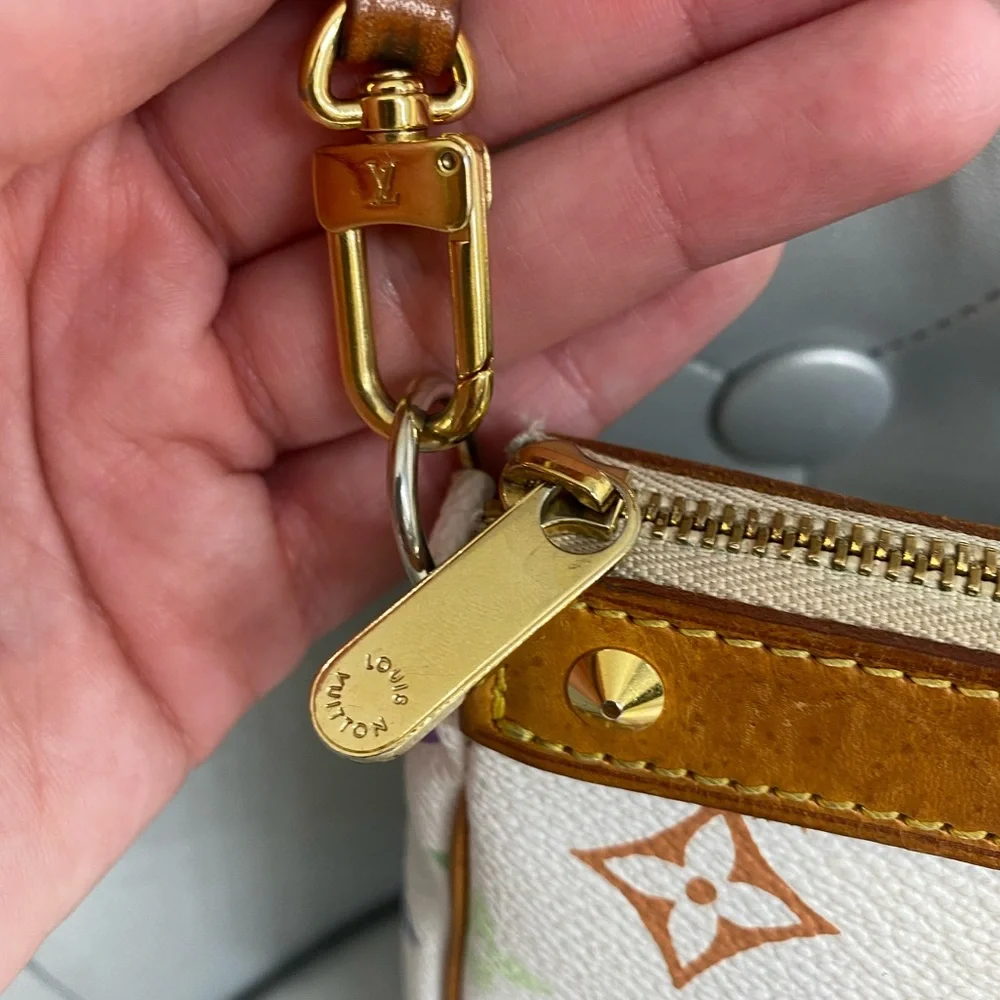 Louis vuitton vintage multi color pouchette - Picture 7 of 13